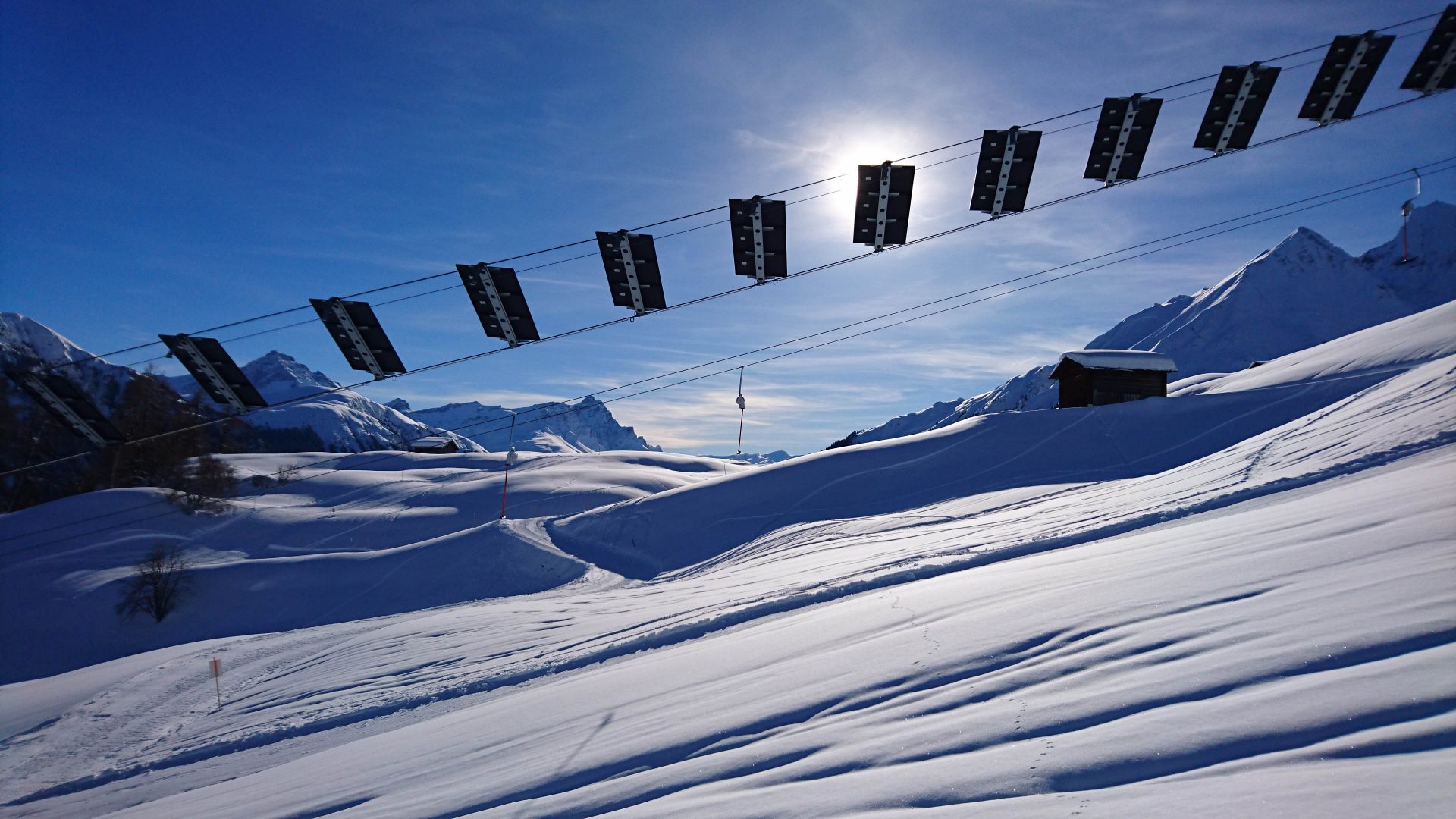 Sauberer Winterspaß dank Solaranlagen- Image