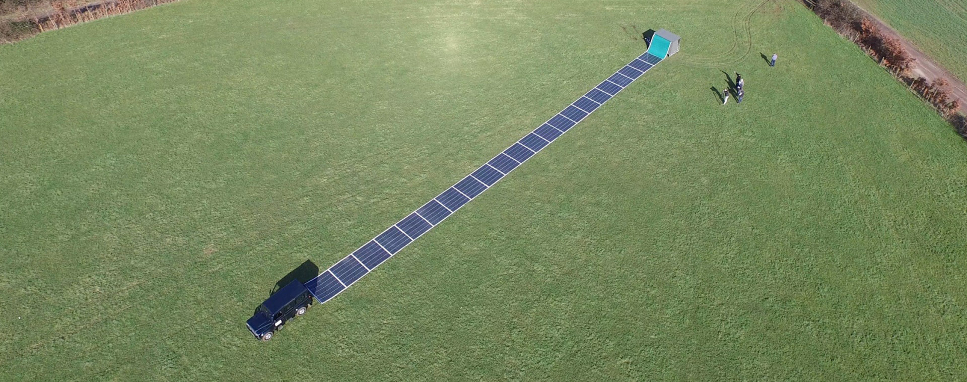 Mobile Photovoltaik: Solarzellen zum Ausrollen- Image