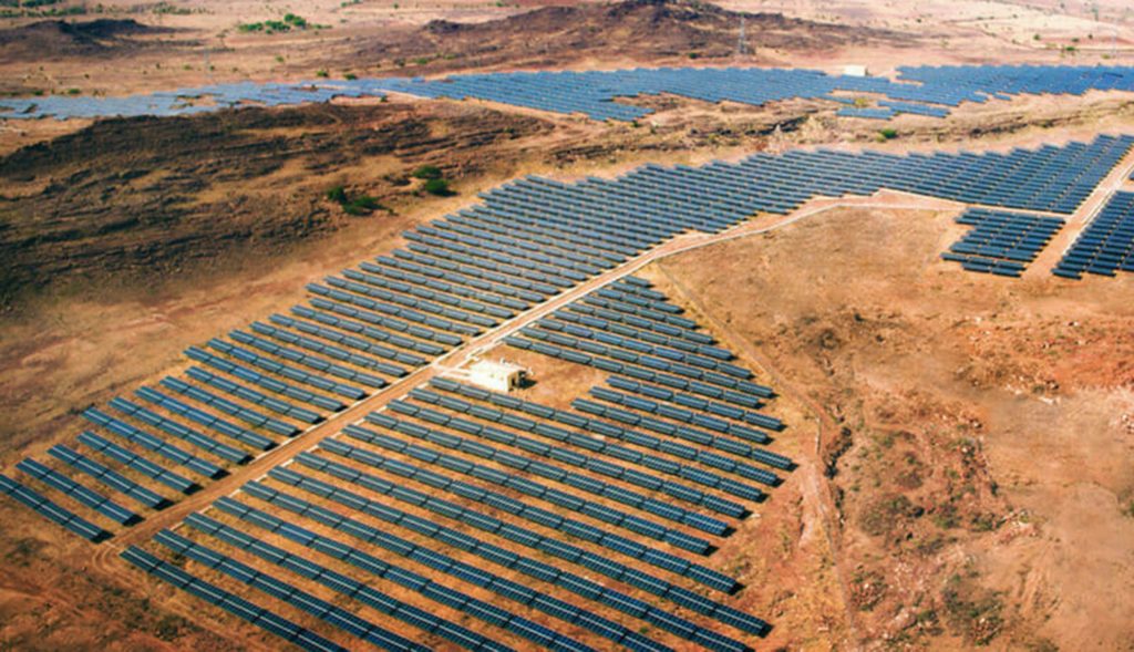 Photovoltaik-Anlagen Bhadla, Indien