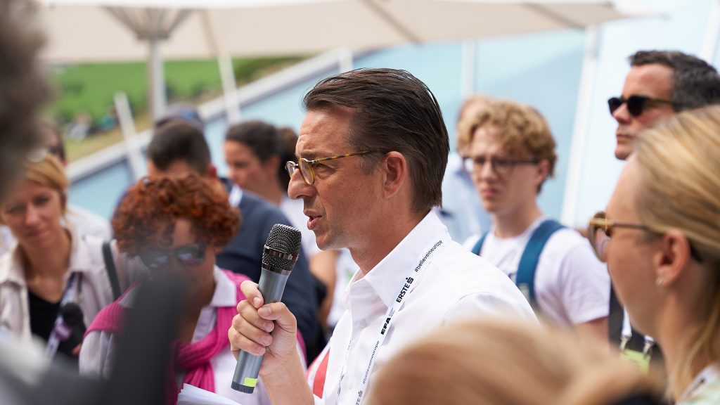 Enery Hile Moderator Lukas Stühlinger